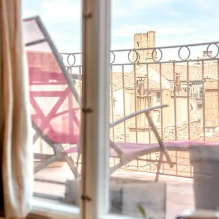 Apartman Wine Loft, Terrasse Et Vue Extraordinaire Sur La Cite Medievale