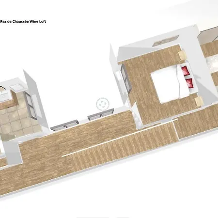 Wine Loft, Terrasse Et Vue Extraordinaire Sur La Cite Medievale