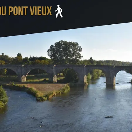 Wine Loft, Terrasse Et Vue Extraordinaire Sur La Cite Medievale Apartman