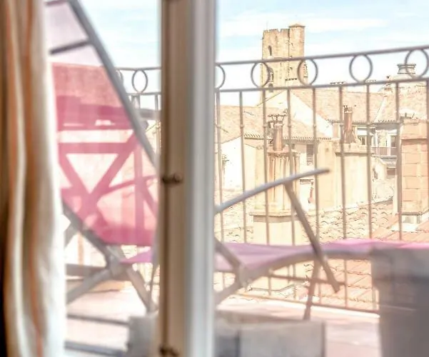 Apartment Wine Loft, Terrasse Et Vue Extraordinaire Sur La Cite Medievale